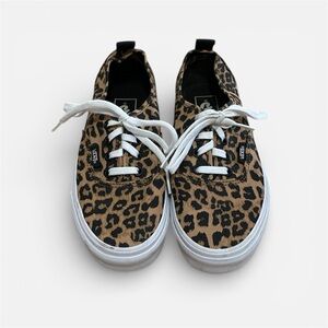 Vans Cheetah Print Pattern Sneakers